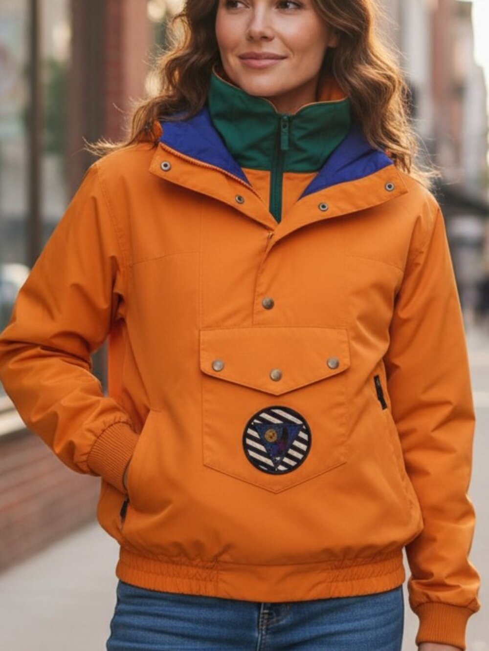 Peregrine Vintage 80's  Unisex Pull-over Ski Jacket